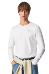 Pepe Jeans Ανδρική Μπλούζα PM508211-800 Λευκή