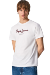 Pepe Jeans Ανδρικό T-shirt PM508208-800 Λευκό