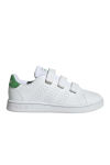 Adidas Παιδικά Sneakers Advantage με Σκρατς GW6494 Cloud White / Green / Core Black