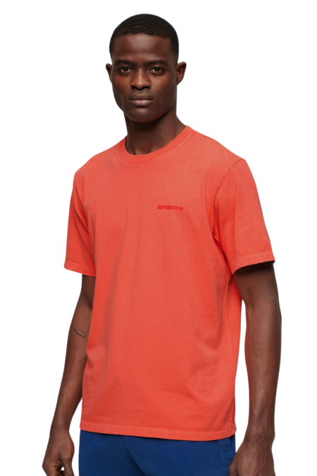 Superdry Overdyed Ανδρικό T-shirt M6010810A-MHI Πορτοκαλί