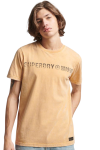 Superdry Ανδρικό T-shirt M1011475A-8VD Μπεζ