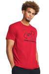 Under Armour Ανδρικό T-Shirt 1382915-600 Κόκκινο