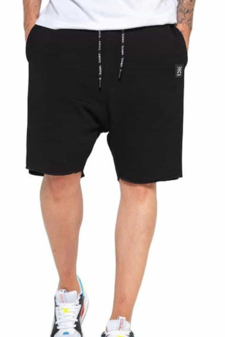 Vinyl Art Ανδρική Βερμούδα 05420-01 Μαύρη
