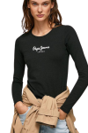 Pepe Jeans Γυναικεία Μπλούζα PL505203-999 Μαύρη
