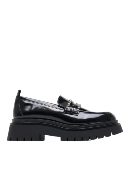 Γυναικεία Μοκασίνια Queen Mask ECOleather Pepe Jeans PLS10415-999 Μαύρο