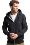 Superdry Ανδρική Ζακέτα M2013116A-02A Μαύρη