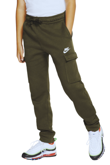 Nike Παιδικό Παντελόνι Φόρμας CQ4298-326 Χακί