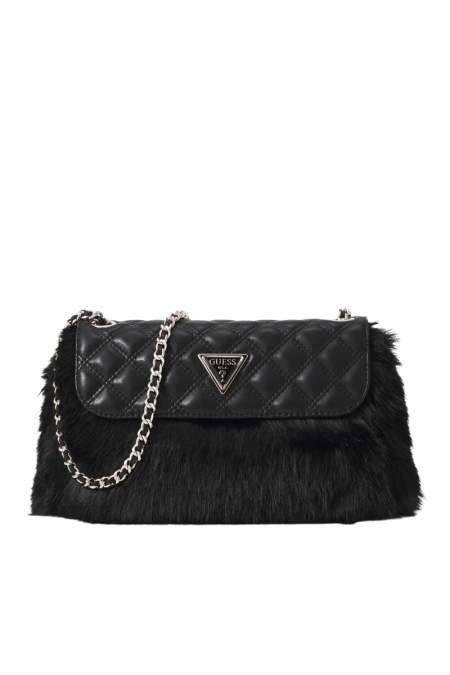 Guess Τσάντα Lise HWQF9352210-BLA Μαύρο