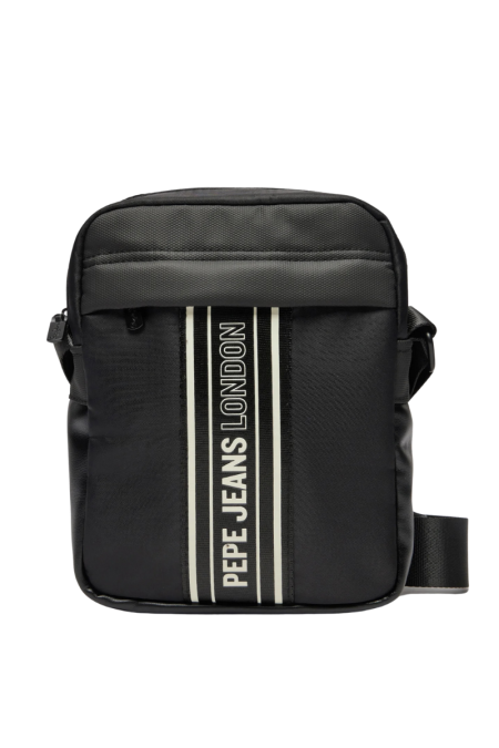 Pepe Jeans Ανδρική Τσάντα Ώμου/Χιαστί PM030857-999 Μαύρη