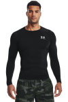 Under Armour Ανδρική Ισοθερμική Μπλούζα 1361524-001 Μαύρη