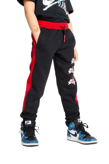Nike Jordan Παιδικό Παντελόνι Φόρμας 857529-023 Μαύρο/Κοκκίνο