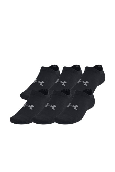 Under Armour Essential Κάλτσες 1382611-001 Μαύρες