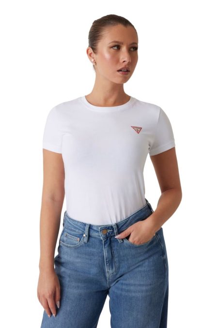 Guess Γυναικείο T-Shirt W2YI44J1314-G011 Λευκό