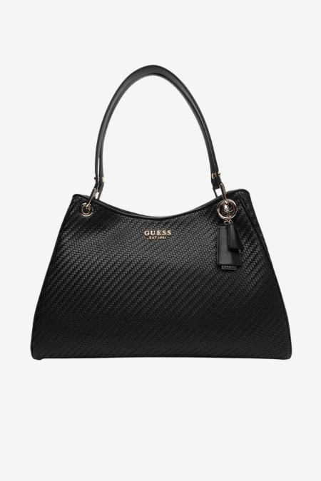 Guess Mirema Γυναικεία Τσάντα HWWG9631230-BLACK Μαύρη