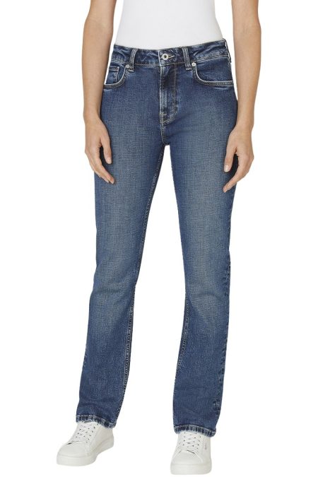 Pepe Jeans Straight Jeans Γυναικείο Τζιν PL2047305AA2-000 Μπλε
