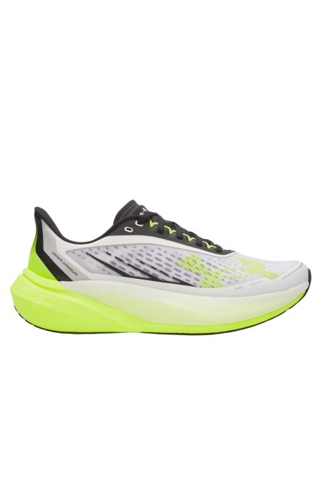 Under Armour Velociti Distance Ανδρικα Παπουτσια 6006030-102 Λεύκο/Πρασινο
