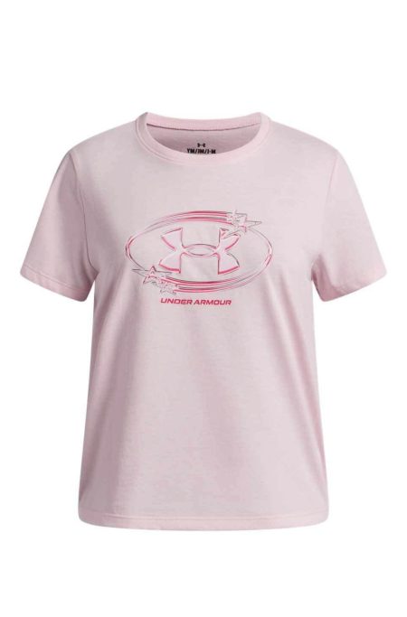 Under Armour Παιδικό T-shirt 6009718-647 Ρόζ