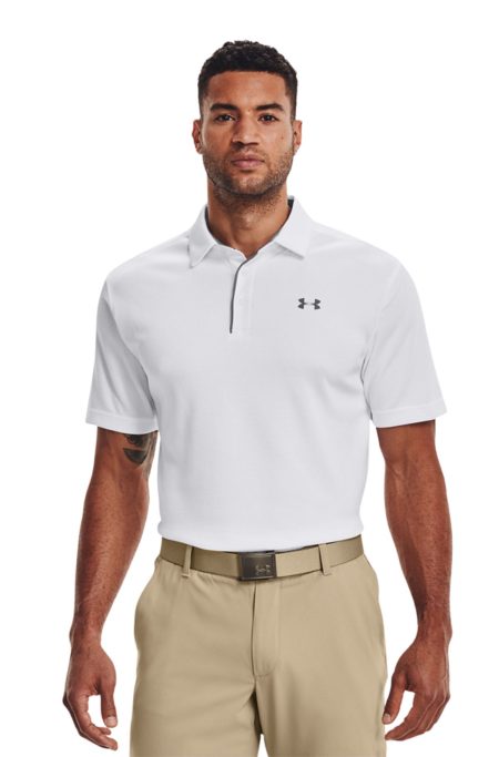 Under Armour Ανδρικό T-Shirt Polo 1290140-100 Λευκό