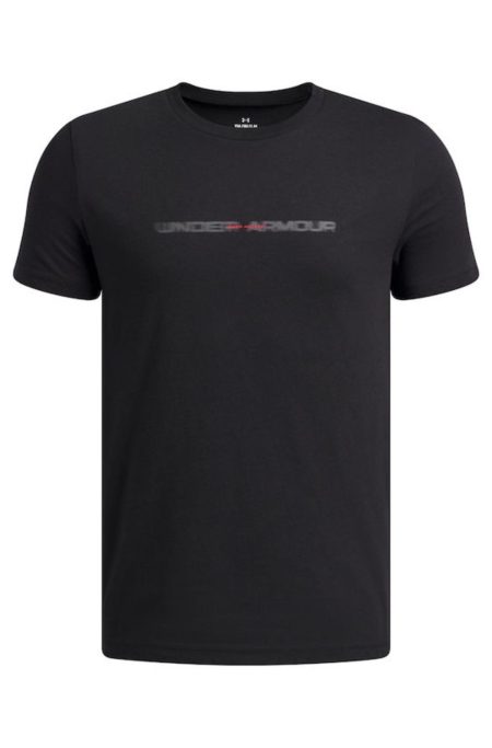 Under Armour Παιδικό T-shirt 6009269-001 Μάυρο