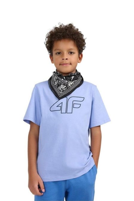 4F Παιδικό Αγόρι T-shirt 4FJWSS26TTSHM3007-33S Μπλε
